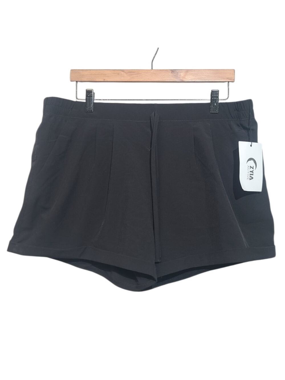 Zyia Active Black Summer Shorts Black XXL 359XXL